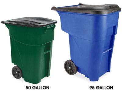 Bin on sale with wheels