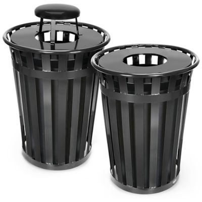 Outdoor Trash Cans at