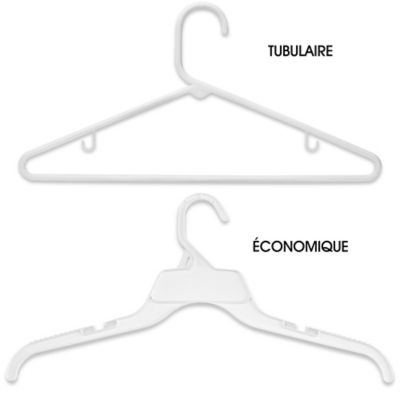 Cintres en plastique économiques