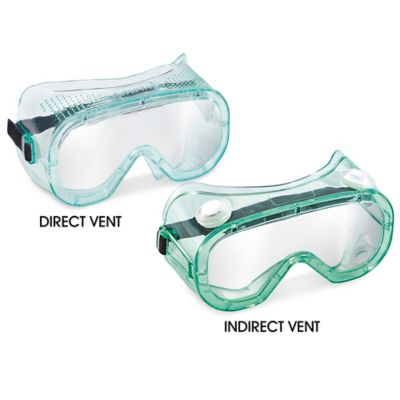 Safety Goggles Over The Glasses Safety Goggles In Stock Uline