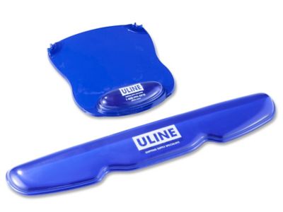 Mouse pads and keyboard rests in stock uline