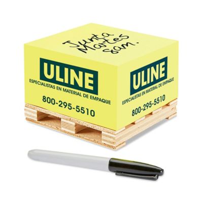 Uline Notas Adhesivas en Tarima