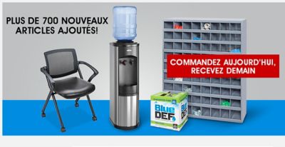 Plus de 700 nouveaux articles ajoutés! Commandez aujourd’hui, recevez demain.