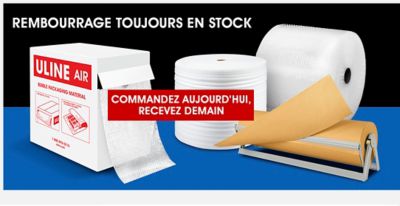 Rembourrage toujours en stock. Commandez aujourd’hui, recevez demain.