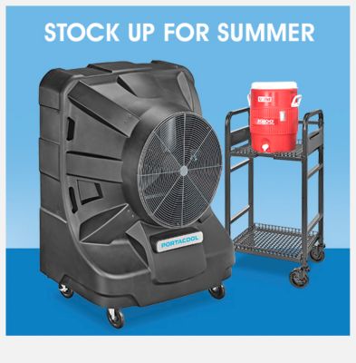 Stock up for summer.