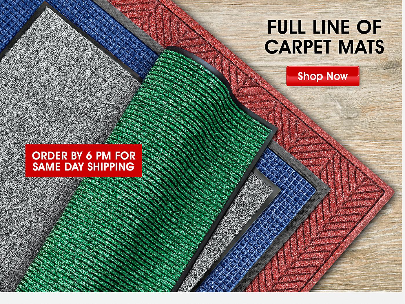 Full line of carpet mats. ORDER BY 6 PM FOR SAME DAY SHIPPING