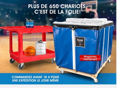Plus de 650 chariots, c’est de la folie! Commandez avant 18 h pour une expédition le jour même. Magasinez maintenant.