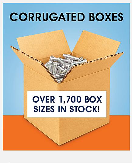 CORRUGATED BOXES - OVER 1,700 BOX SIZES IN STOCK!