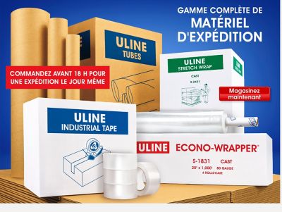 Uline ca Boîtes d #39 expédition Matériel d #39 expédition Matériel d