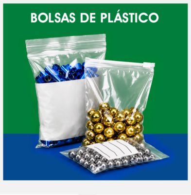 Bolsas de plástico.
