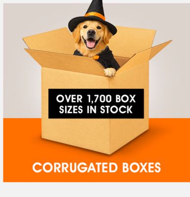 Corrugated boxes. Over 1,700 box sizes in stock.