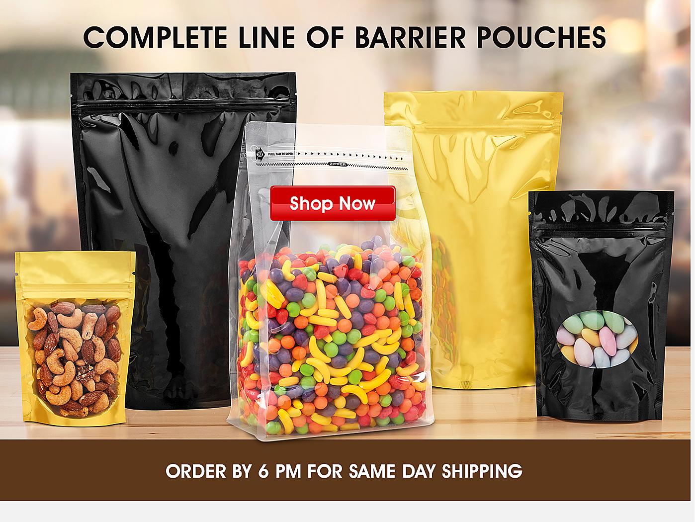 COMPLETE LINE OF BARRIOR POUCHES. Shop Now. ORDER BY 6 PM FOR SAME DAY SHIPPING