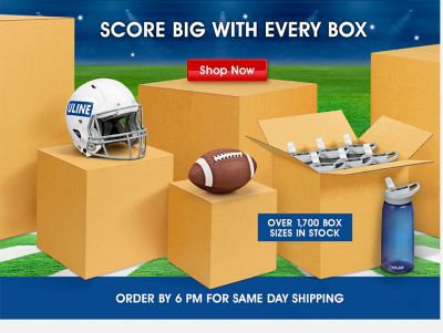 Score big with every box. Order by 6 pm for same day shipping. OVER 1,700 box sizes in stock. Shop now.