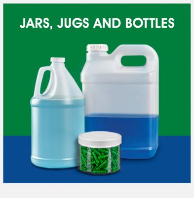 Jars, jugs and bottles