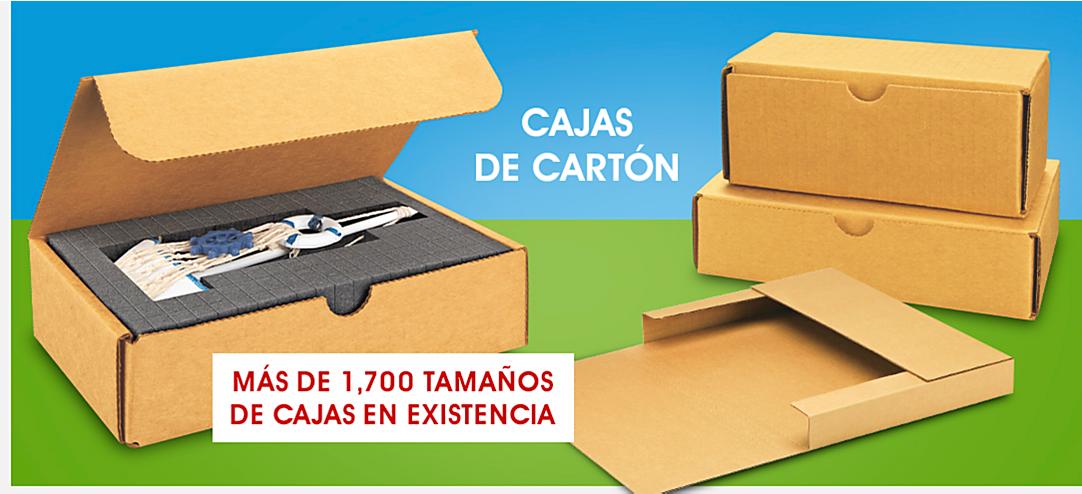 CAJAS DE CARTÓN - MÁS DE 1,700 TAMAÑOS DE CAJAS EN EXISTENCIA