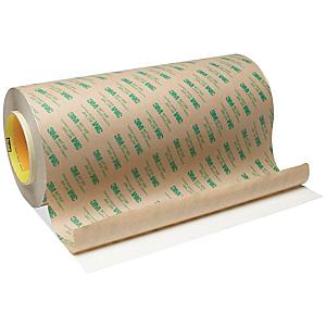 2 mil 3M 467MP 1/4 in x 60 Yards Adhesive Transfer Tape Clear 1 Full Roll 