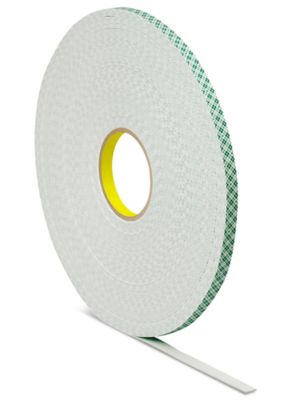 3M 4032 Double Sided Foam Tape, 1/32 Thick - 1/2 x 72 yds. for
