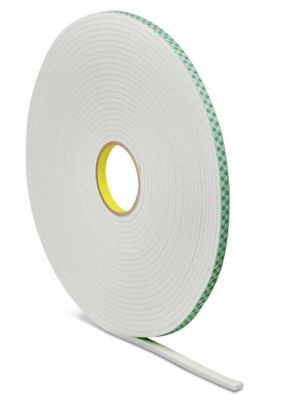 CANOPUS Cinta adhesiva de doble cara, cinta adhesiva resistente, cinta de  montaje LED, cinta de espuma impermeable, 0.4 pulgadas x 32 pies, adecuada