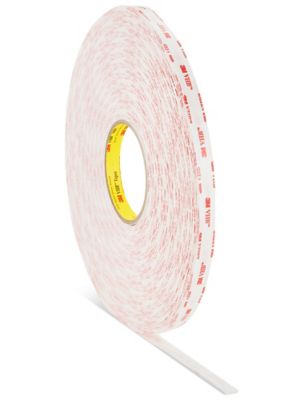 3M 1 x 72 Yd Acrylic Adhesive Double Sided Tape 1/32 Thick, Off-White,  Urethane Foam Liner, Continuous Roll, Series 4032