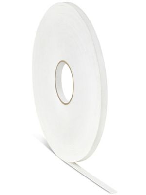 White, 3/4 in x 5 yd, Double-Sided Foam Tape - 48YF83