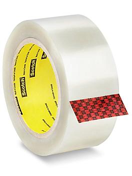 3M 351 Carton Sealing Tape - Clear, 2" x 55 yds S-10166