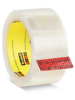 3M 3743 Carton Sealing Tape Clear, 2" x 55 yds S10168 Uline