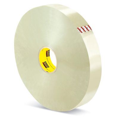 3M 355 Hot Melt Machine Length Tape - 2" x 1,000 yds, Clear S-10174