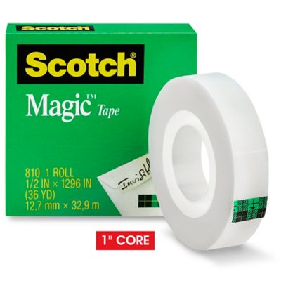 3M 810 Scotch® Magic™ Tape - 1/2 x 36 yds S-10223 - Uline