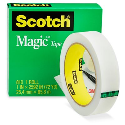 3M 810 Scotch&reg; Magic&trade; Tape - 1" x 72 yds S-10226