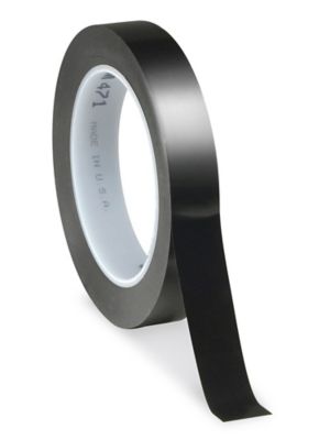 3M 471 Vinyl Tape - 3/4" x 36 yds, Black S-10252BL