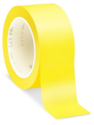 3M 471 Vinyl Tape - 2" x 36 yds, Yellow S-10254Y