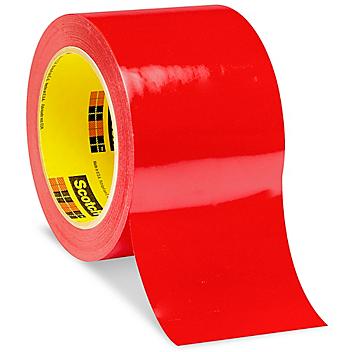3M 471 Vinyl Tape - 3" x 36 yds, Red S-10255R
