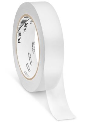 3M 764 Vinyl Tape - 1" x 36 yds, Clear S-10256C