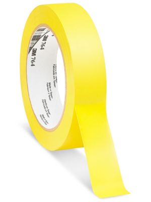 3M 764 Vinyl Tape - 1" x 36 yds, Yellow S-10256Y
