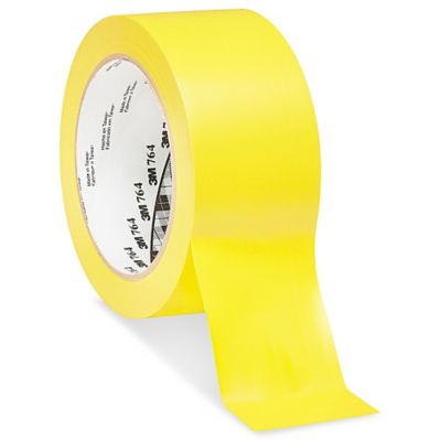 3M General Purpose Vinyl Tape 764, White, 50.8 mm x 32.9 m, 5 mil, 24  Roll/Case 43185 - Strobels Supply