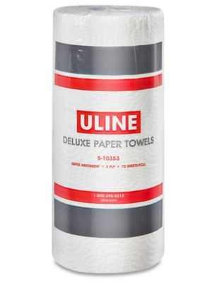 Uline Paper Roll Towels - 10 x 800', White