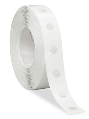 Tape Dots - Loop, White, 5/8 S-14546 - Uline