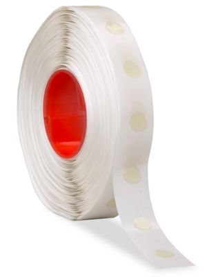 Glue Dots XD22-402 Medium Tack Adhesive Medium Profile Clear 0.5 in Roll