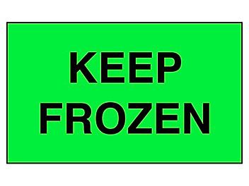 "Keep Frozen" Labels - 3 x 5" S-10369