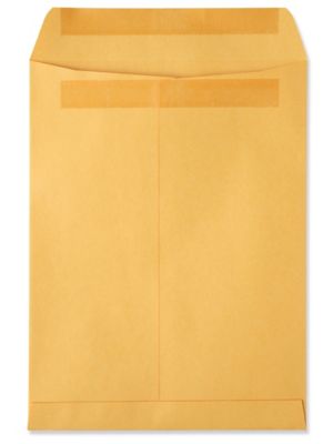 Redi-Seal Envelopes Bulk Pack - Kraft 9 x 12" S-10376