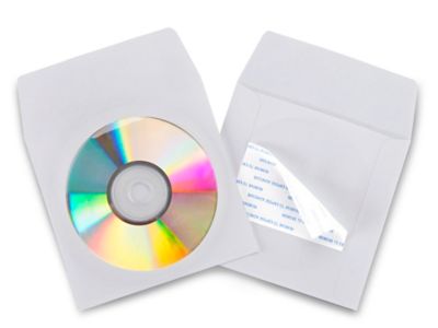 Cd Sleeves/Envelopes, Windowed, 5x5, Junk Journaling Supplies