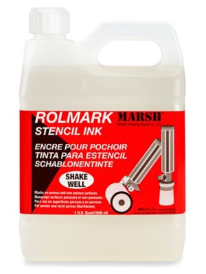 Rolmark Solvent and Cleaner - 1 Quart