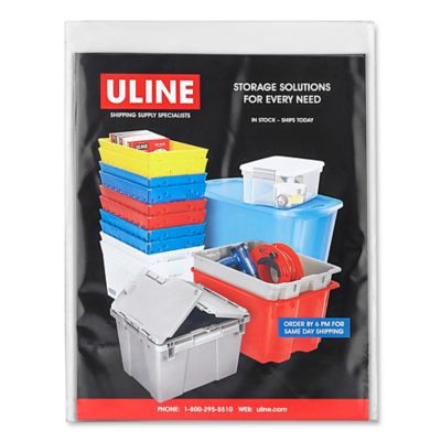 Open End Postal Approved Poly Bags - 9 x 12" S-10405