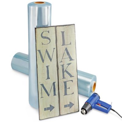Uline PVC Shrink Film Roll - 75 gauge, 36" x 2,000' S-10414