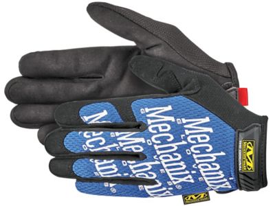 Mechanix® Original Guantes - Azules, Medianos S-10441BLU-M - Uline