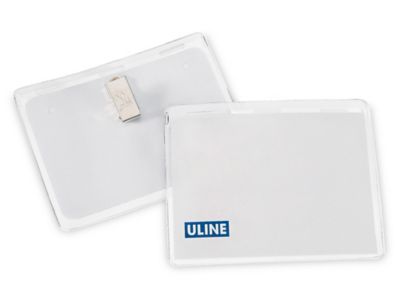 Étiquettes pour porte-étiquettes de bacs de 4 x 1 3/4 po S-15578-INRT -  Uline
