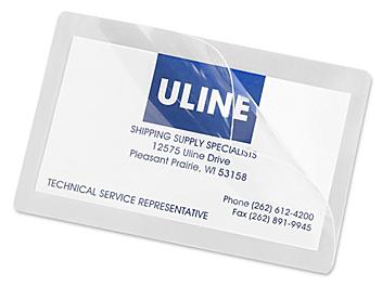 Business Card Self-Laminating Pouches S-10471
