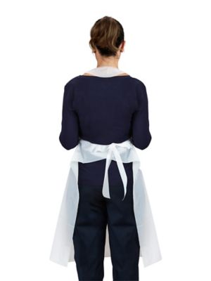 Polyethylene Aprons - White S-10485W - Uline