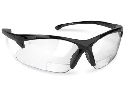 Gafas bifocales de seguridad envuelven alrededor de los deportes gafas  protectoras claros lectores de la lente con la presbicia de la ampliación