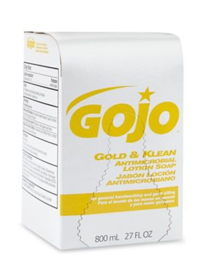 GOJO® Antibacterial Soap Refill Box 800 mL S10500 Uline
